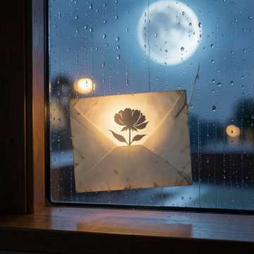 雨滴画圈 书签里藏诗