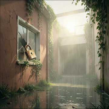 锈锁吞下三寸光