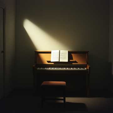 钢琴上的最后一层灰