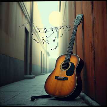 木吉他走音的晚风