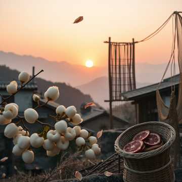 青梅花开白又白