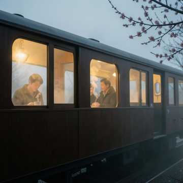 车厢里那刻五月风