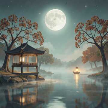 木棉溪上回眸笑