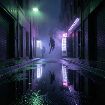 霓虹空巷
