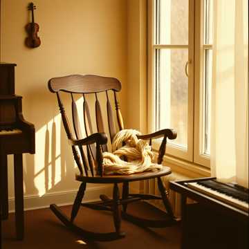 摇篮旁的毛线球