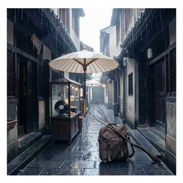 折一枝雨，寄给唐朝