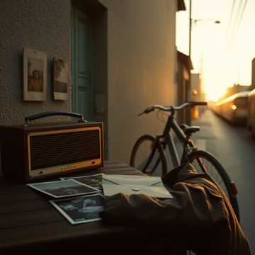 泛黄收音机旧歌