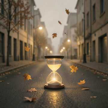 沙漏回不去的秋