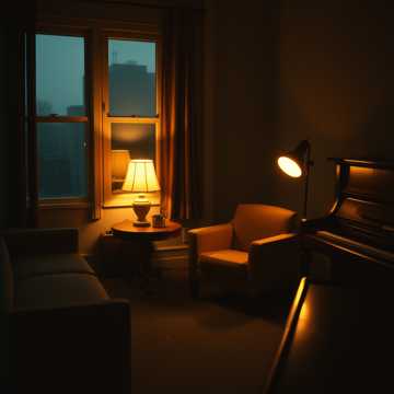 烟灰缸里搁浅的夜