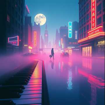 月光踩着我的鞋