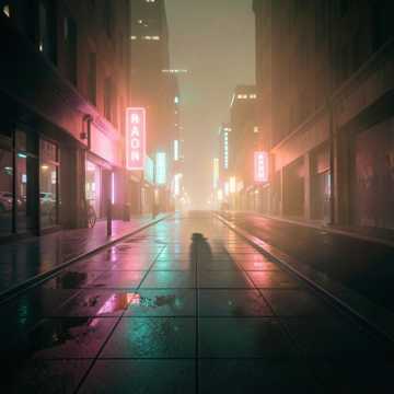 独行人的霓虹剧