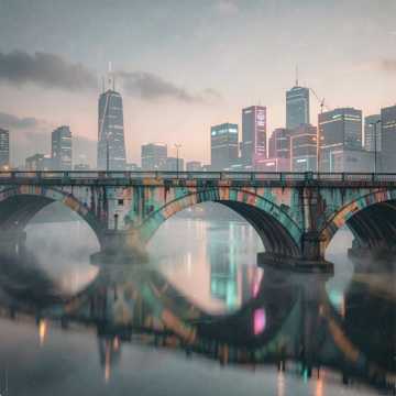 褪色的桥