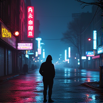 影子与霓虹的漂流