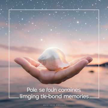 贝壳藏好你呼吸的浪