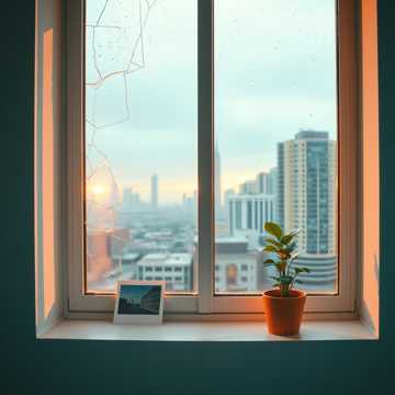 碎玻璃里的晴天