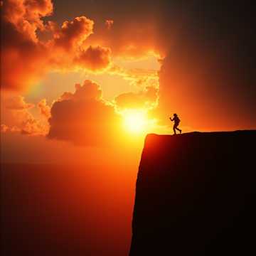 闯过暴风雨的脚掌