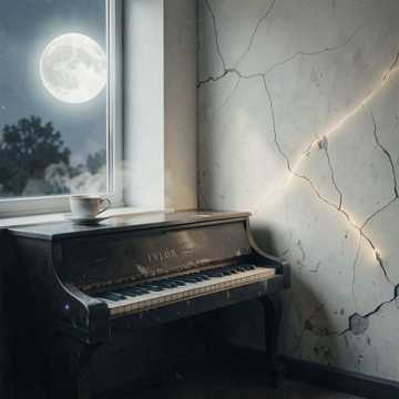 旧琴键上的空座位