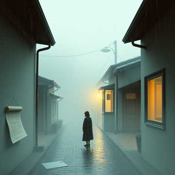 雨落屋檐等风起