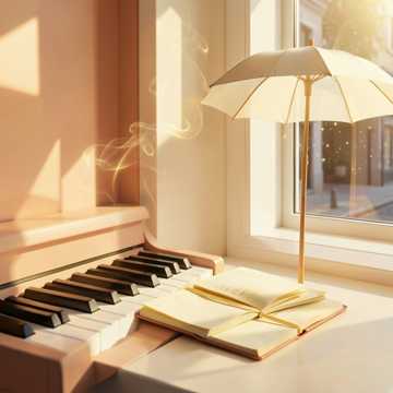 音符藏进她眼睛