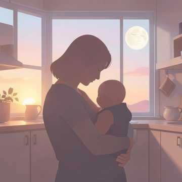 妈妈眉间的晴空