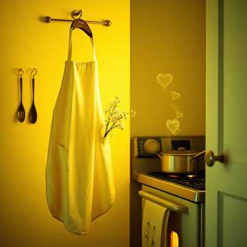 一张旧围裙的温度