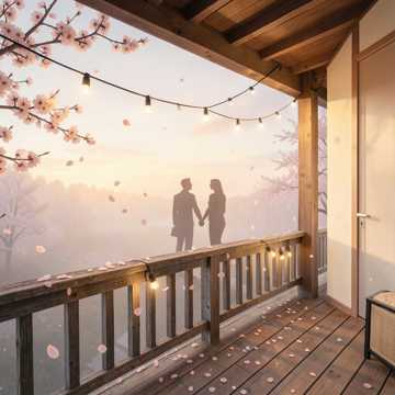 等到樱花落满肩