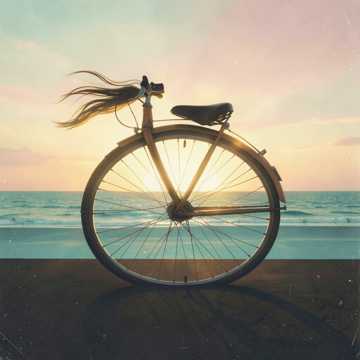 单车与海