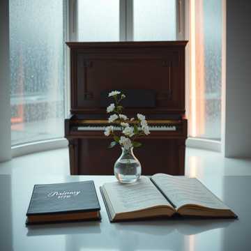 钢琴键上的旧雨