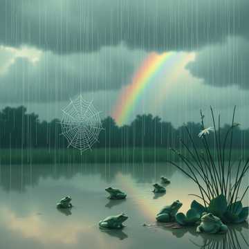 乌云跌落的午后