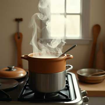 灶台上的那年粥