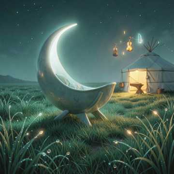 摇篮下的月亮船