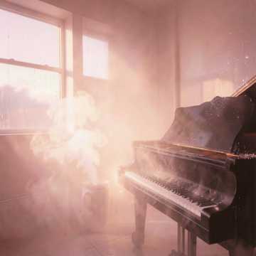 钢琴弦上的雾气