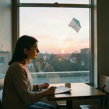 落进她眼里的星星