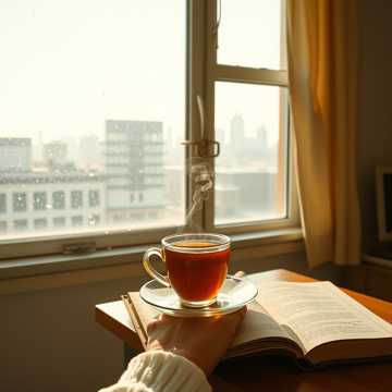 雨滴与热茶的夏天