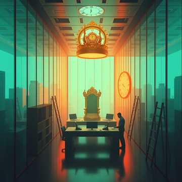 写字楼里的金銮殿