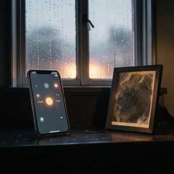 熄灯后的电话忙音