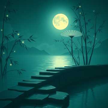 月染相思成霜画