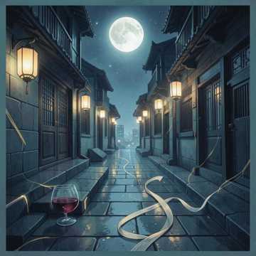 夜愁长安思佳人