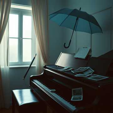 琴键停驻的雨天