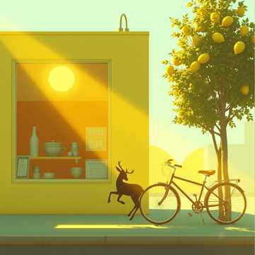 街角咖啡店的夏天