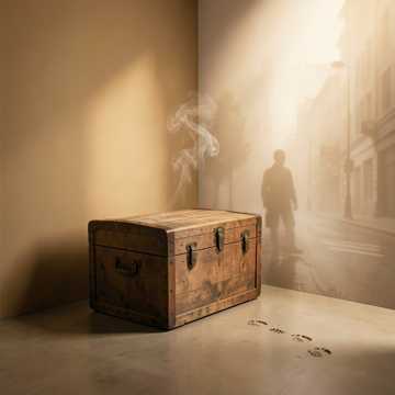 旧皮箱与檀木香