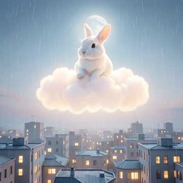 云端上的小兔