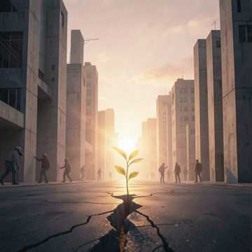 水泥森林里的破晓