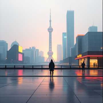 风雨明珠塔