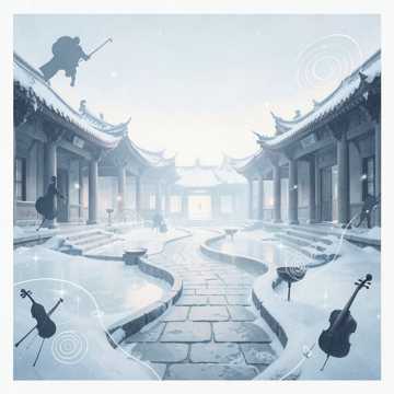 Snow on Eaves