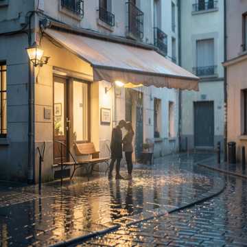 蜜语倾盆的屋檐