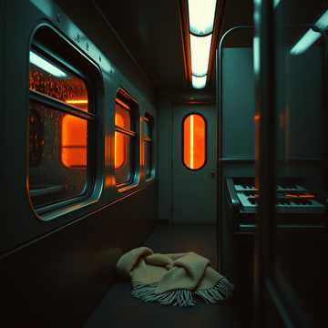 空荡车厢的最后一站