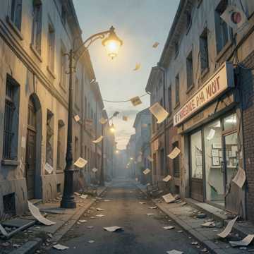 巷口那盏路灯坏了