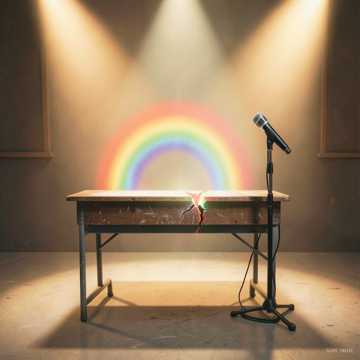 课桌缝里长出彩虹