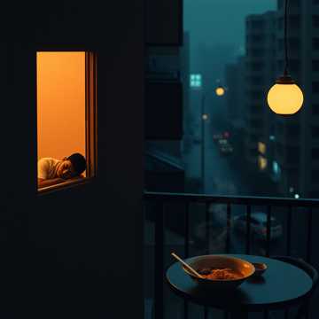 城市碎了灯